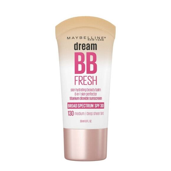 Maybelline Dream Fresh Skin Hydrating BB Cream, 8-in-1 Skin Perfecting Shade Med - Picture 1 of 11